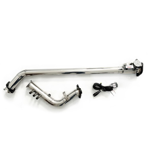 KIT DOWNPIPE COM DIFUSOR PLUG AND PLAY HILUX 2.8 2022 EM DIANTE (COM SISTEMA DPF) 